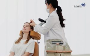 مراحل یافتن آستانه تحریک مراجعان rTMS